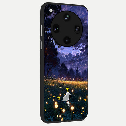  Firefly Meadow Magic back cover For Oppo Find X8 Ultra slim fit glass case with vibrant aesthetic design