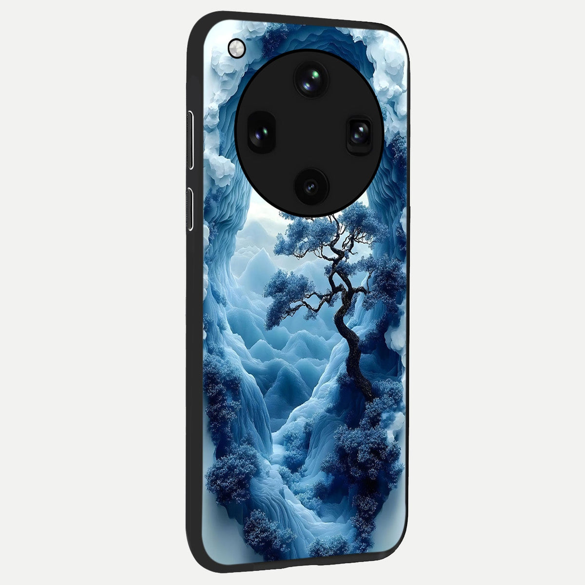  Frozen Serenity Gate back cover For Oppo Find X8 Ultra slim fit glass case with vibrant aesthetic design