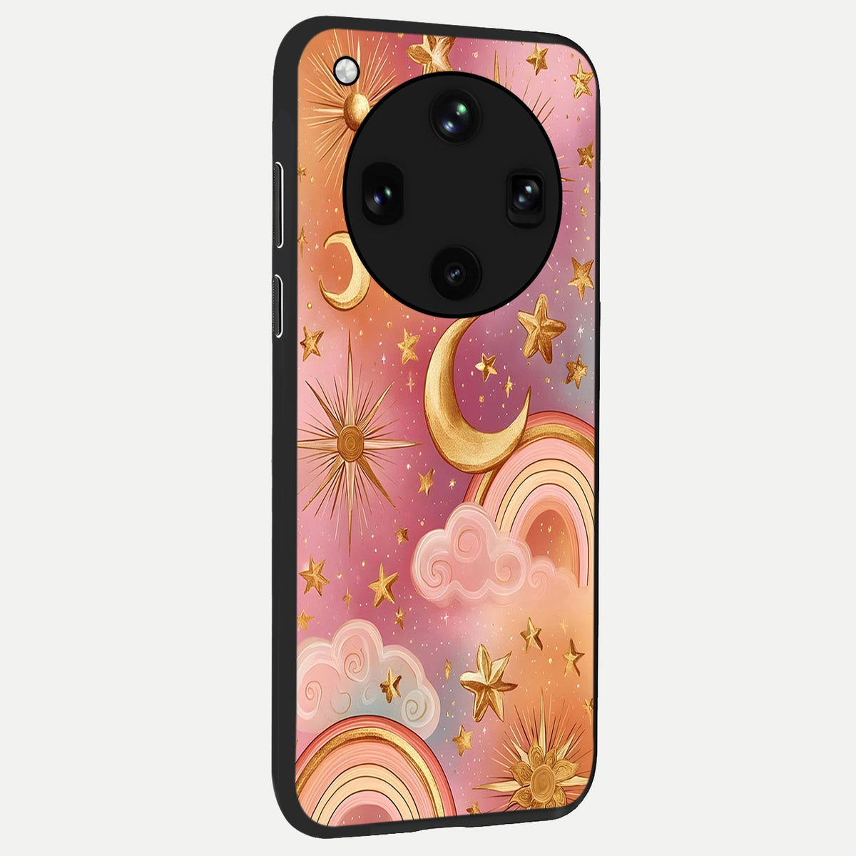  Golden Celestial Dreams back cover For Oppo Find X8 Ultra slim fit glass case with vibrant aesthetic design