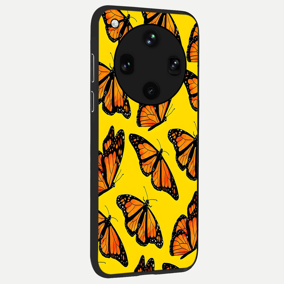  Golden Wing Flight back cover For Oppo Find X8 Ultra slim fit glass case with vibrant aesthetic design