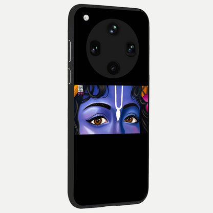 Krishna Eye back cover For Oppo Find X8 Ultra slim fit glass case with vibrant aesthetic design