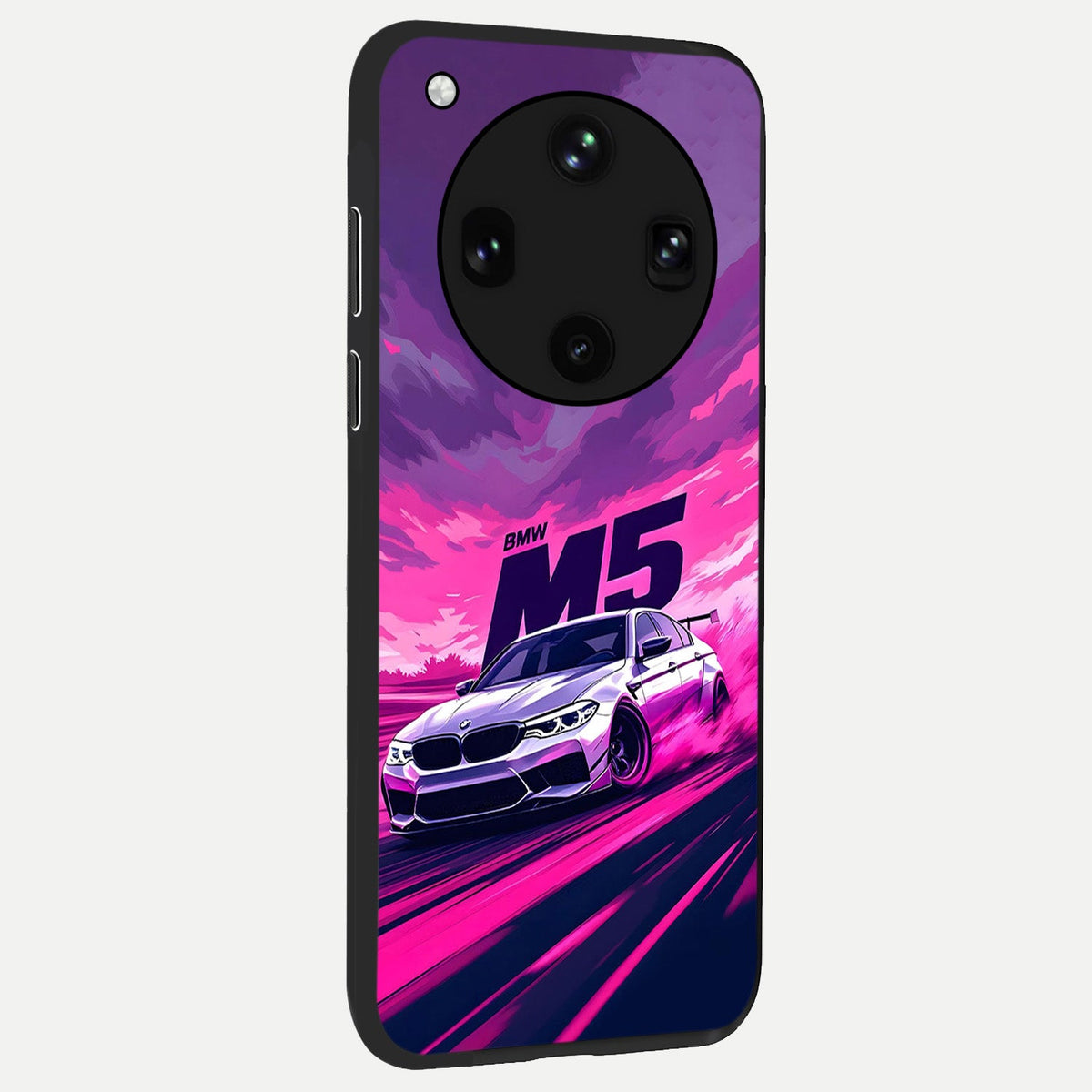 MS Neon Car back cover For Oppo Find X8 Ultra slim fit glass case with vibrant aesthetic design