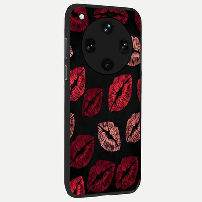  Midnight Kiss Love back cover For Oppo Find X8 Ultra slim fit glass case with vibrant aesthetic design