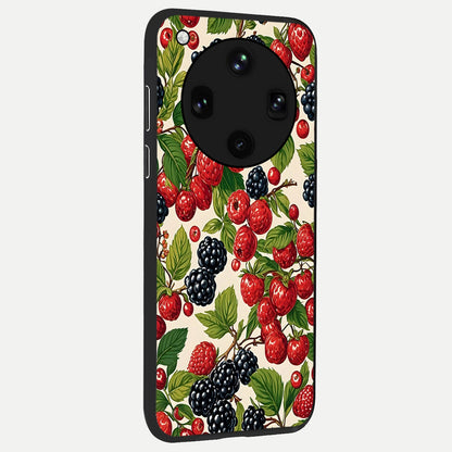  Mixed Berry Collage back cover For Oppo Find X8 Ultra slim fit glass case with vibrant aesthetic design