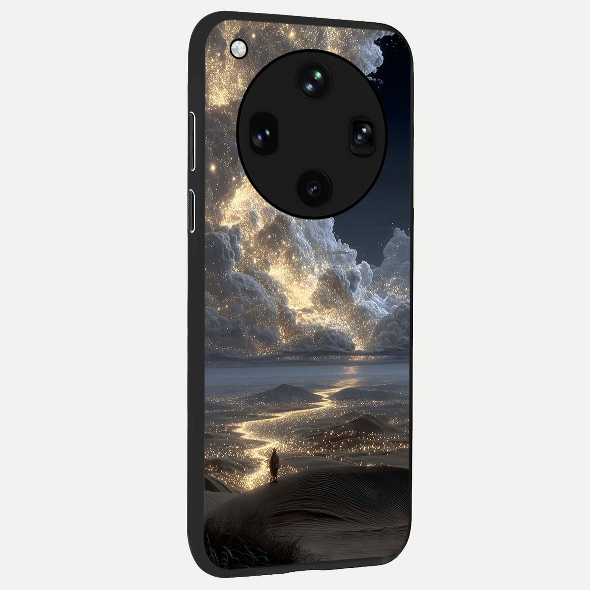  Moonlight Spark Path back cover For Oppo Find X8 Ultra slim fit glass case with vibrant aesthetic design