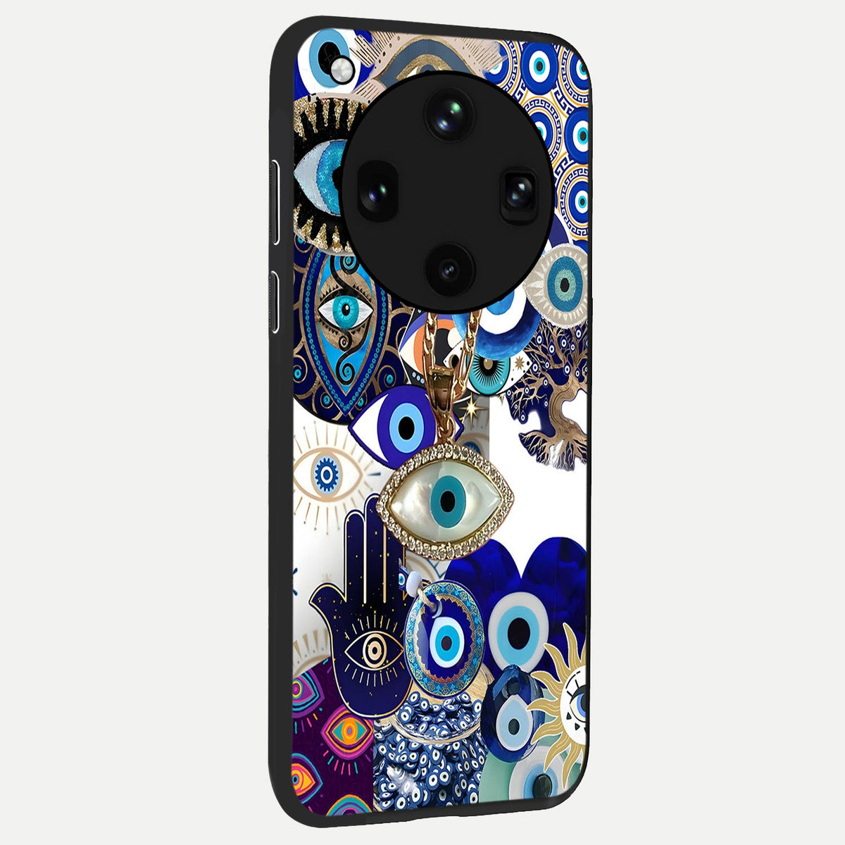  Mystic Charm Eye back cover For Oppo Find X8 Ultra slim fit glass case with vibrant aesthetic design