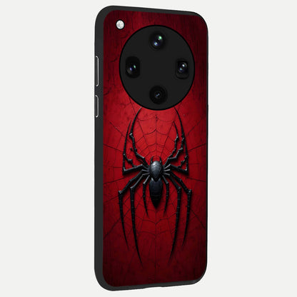  Superhero Web Emblem back cover For Oppo Find X8 Ultra slim fit glass case with vibrant aesthetic design