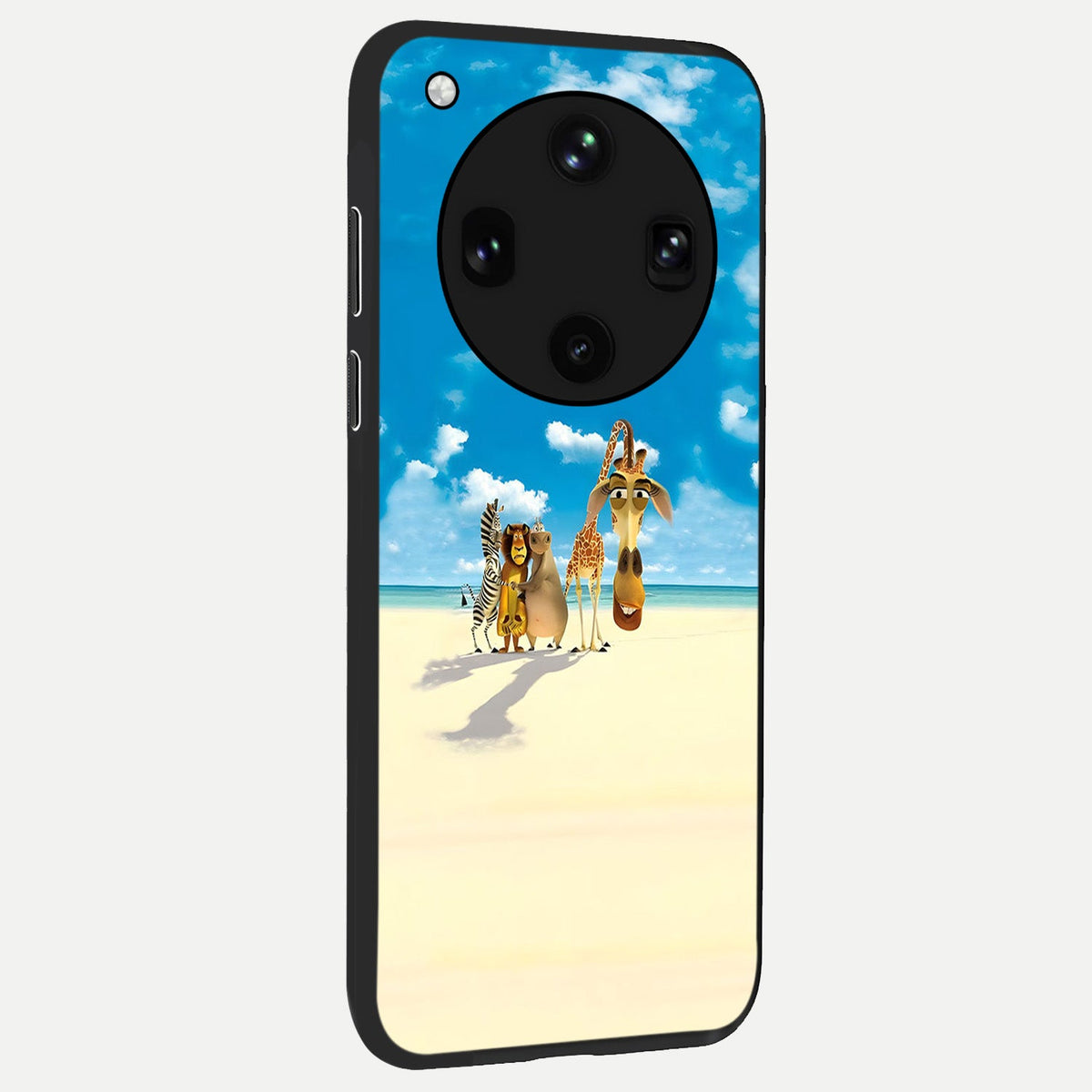  Tropical Fun Squad back cover For Oppo Find X8 Ultra slim fit glass case with vibrant aesthetic design