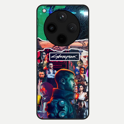  CYBERPUNK Legacy Glass Case For Oppo Find X8 Pro back cover – full design glossy printed glass finish
