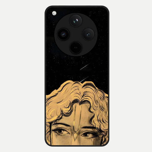  Celestial Gods Plan Glass Case For Oppo Find X8 Pro back cover – full design glossy printed glass finish
