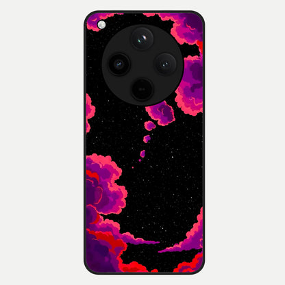  Galaxy Dream Frame Glass Case For Oppo Find X8 Pro back cover – full design glossy printed glass finish