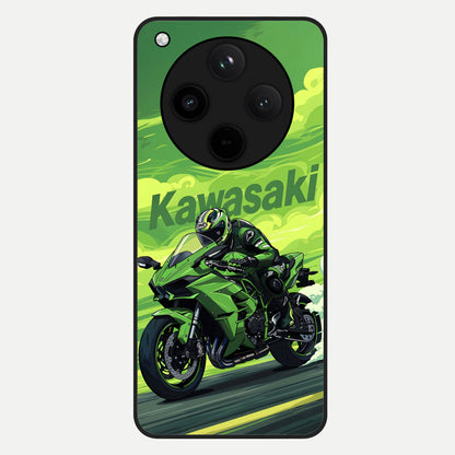  Greenery Sky Glass Case For Oppo Find X8 Pro back cover – full design glossy printed glass finish