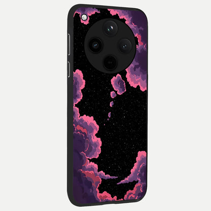  Cosmic Cloud Journey back cover For Oppo Find X8 Pro slim fit glass case with vibrant aesthetic design