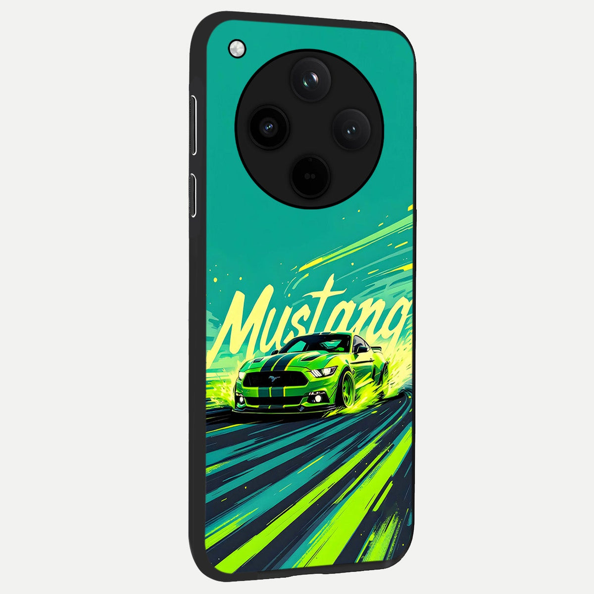  Mustang Bang back cover For Oppo Find X8 Pro slim fit glass case with vibrant aesthetic design