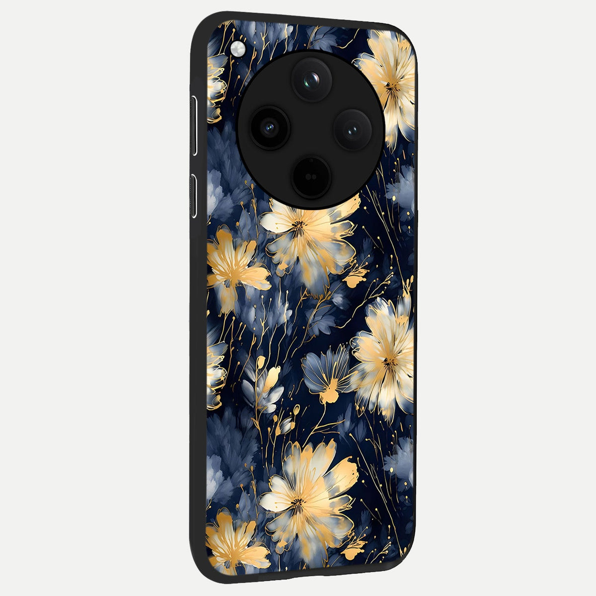  Royal Petal Dream back cover For Oppo Find X8 Pro slim fit glass case with vibrant aesthetic design