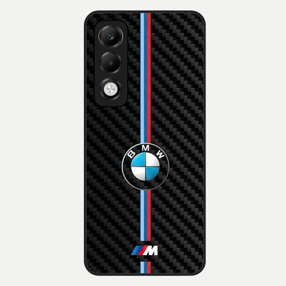  BMW Pattern Glass Case For Oppo K13x 5G back cover – full design glossy printed glass finish