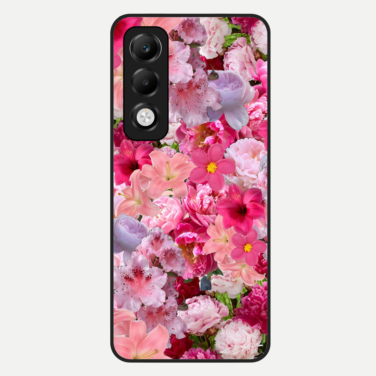  Bloom Crush Fantasy Glass Case For Oppo K13x 5G back cover – full design glossy printed glass finish