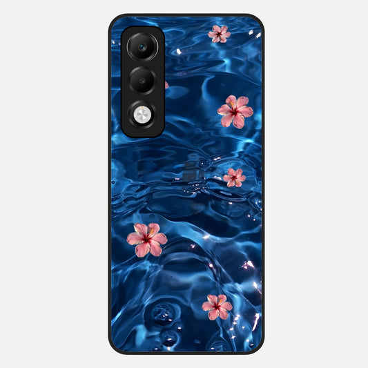  Bloom Thread Art Glass Case For Oppo K13x 5G back cover – full design glossy printed glass finish