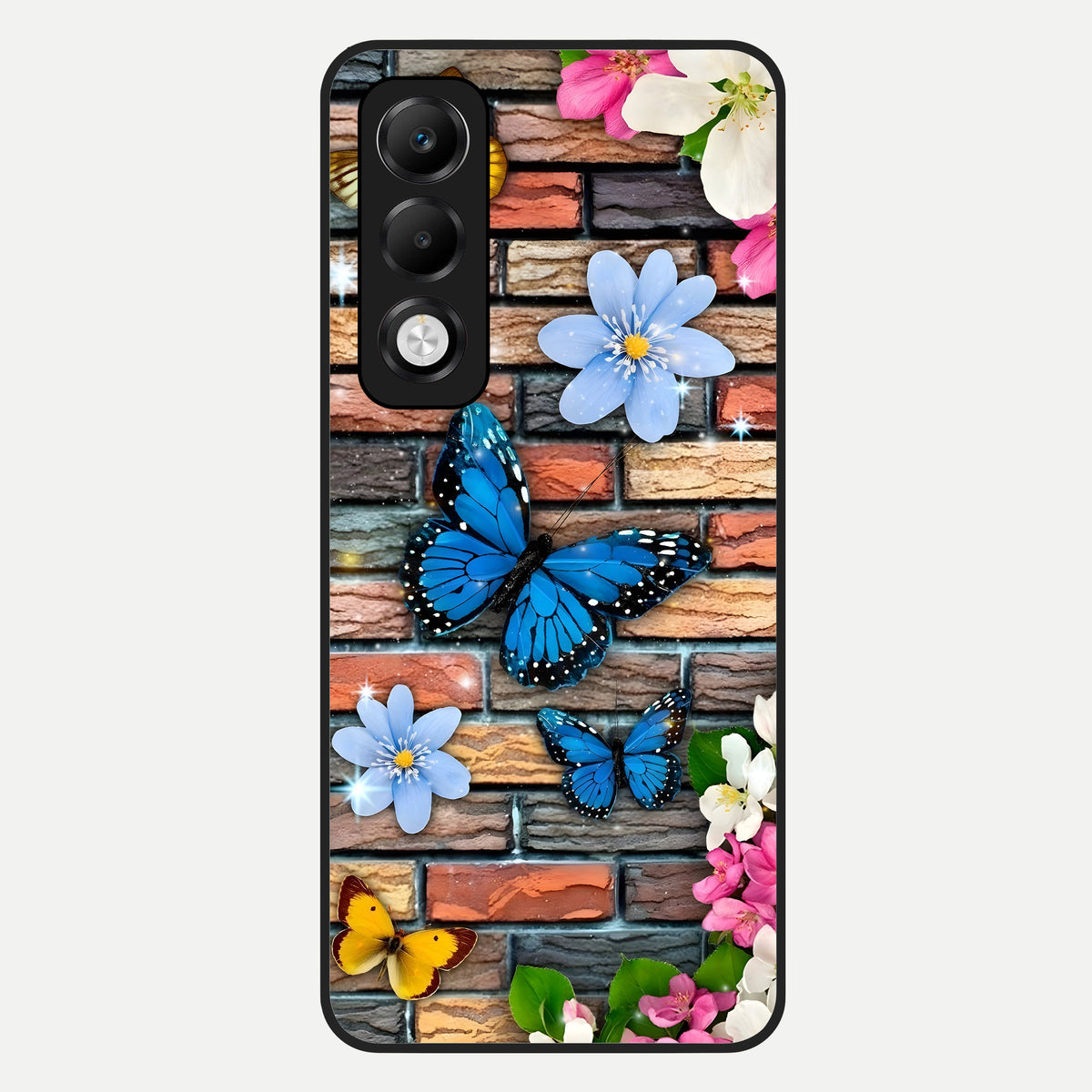  Brick Bloom Flight Glass Case For Oppo K13x 5G back cover – full design glossy printed glass finish