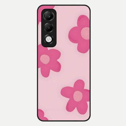  Candy Bloom Dreams Glass Case For Oppo K13x 5G back cover – full design glossy printed glass finish