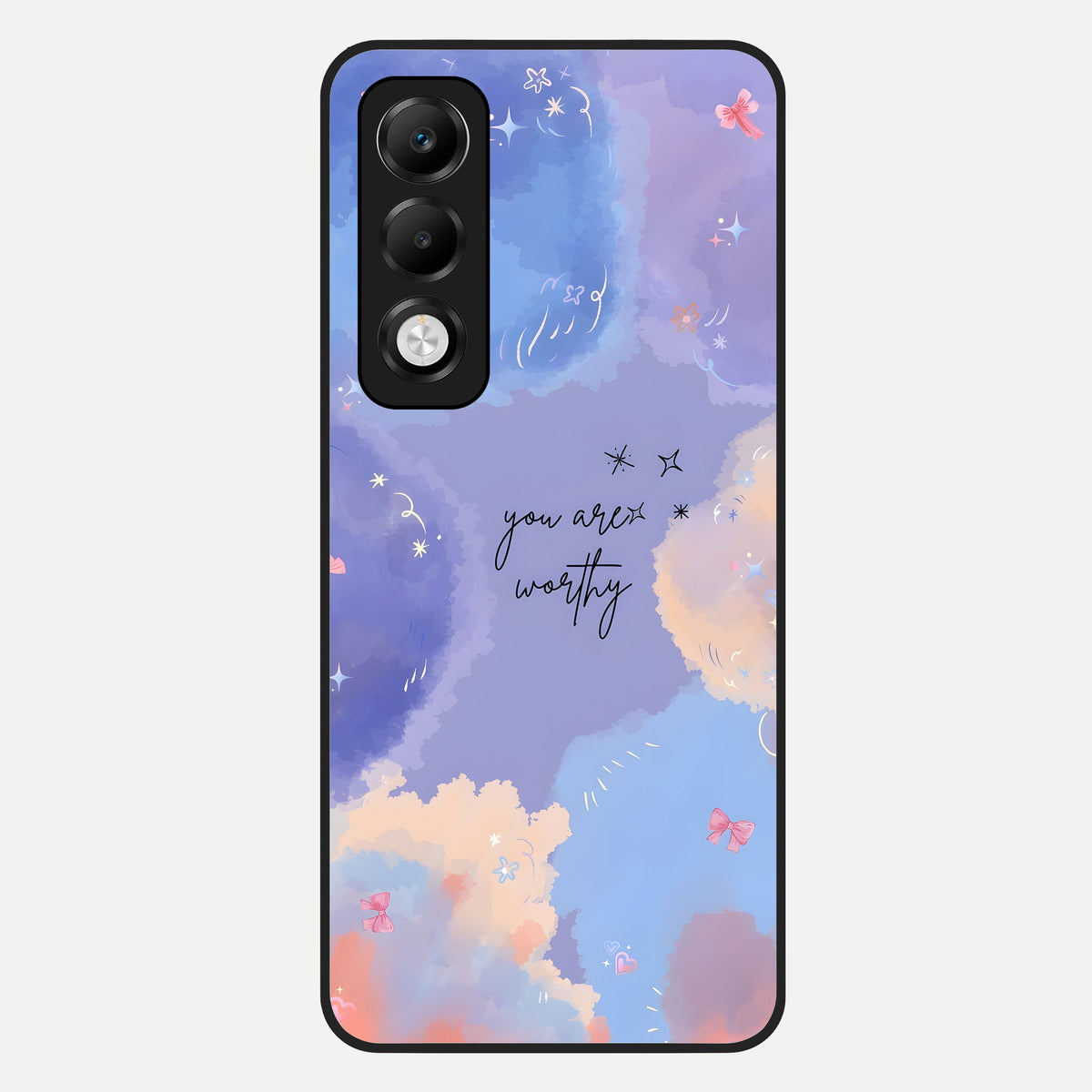  Celestial Cloud Magic Glass Case For Oppo K13x 5G back cover – full design glossy printed glass finish