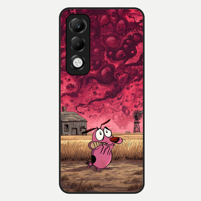  Courage Under Sky Glass Case For Oppo K13x 5G back cover – full design glossy printed glass finish