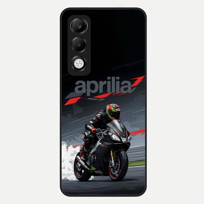  Dark Aprilla Glass Case For Oppo K13x 5G back cover – full design glossy printed glass finish