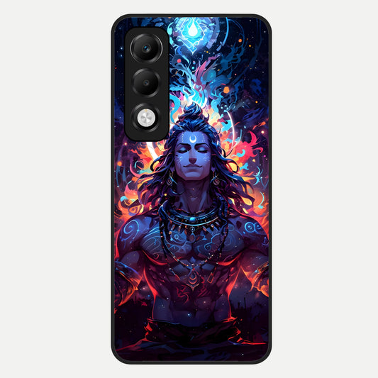  Divine Fire Shiv Glass Case For Oppo K13x 5G back cover – full design glossy printed glass finish