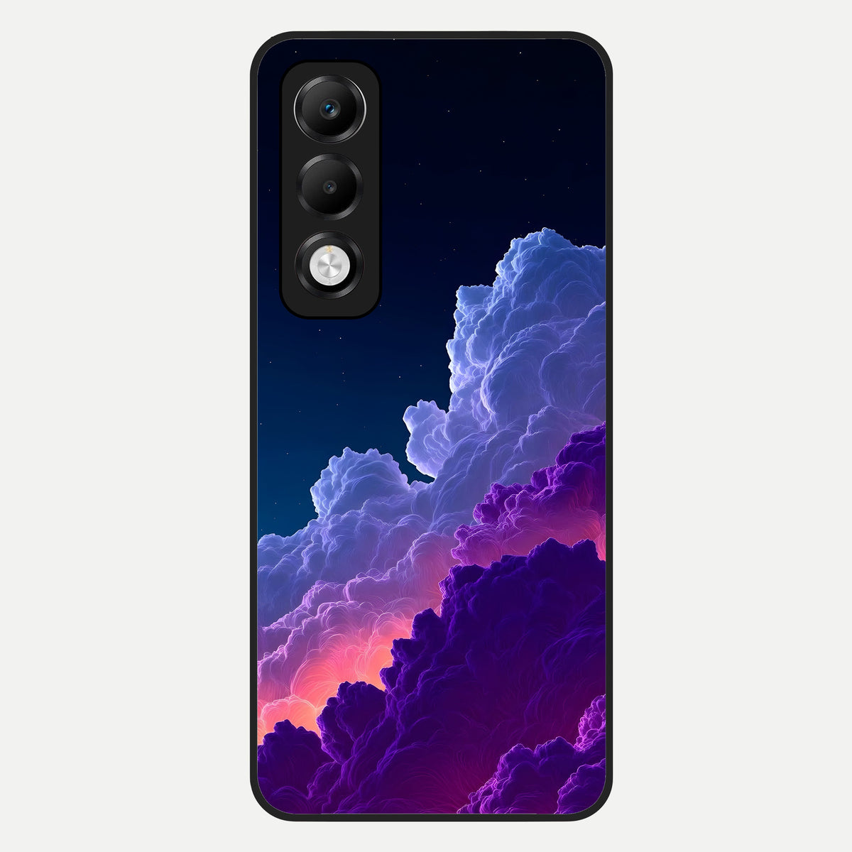  Dreamy Cloud Skies Glass Case For Oppo K13x 5G back cover – full design glossy printed glass finish