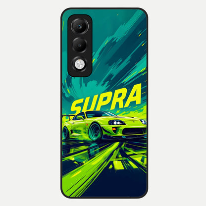  Electric Supra Thunder Glass Case For Oppo K13x 5G back cover – full design glossy printed glass finish