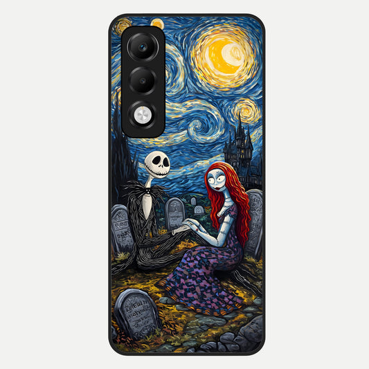  Eternal Night Love Glass Case For Oppo K13x 5G back cover – full design glossy printed glass finish