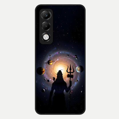  Galactic Shiva Vision Glass Case For Oppo K13x 5G back cover – full design glossy printed glass finish