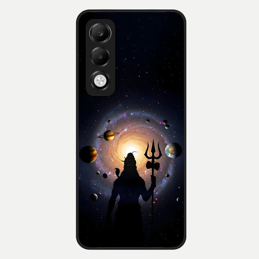  Galactic Shiva Vision Glass Case For Oppo K13x 5G back cover – full design glossy printed glass finish