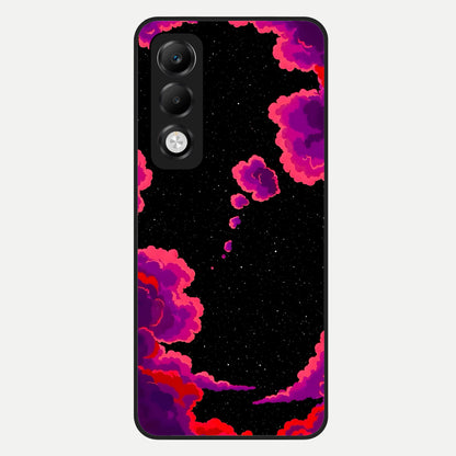  Galaxy Dream Frame Glass Case For Oppo K13x 5G back cover – full design glossy printed glass finish