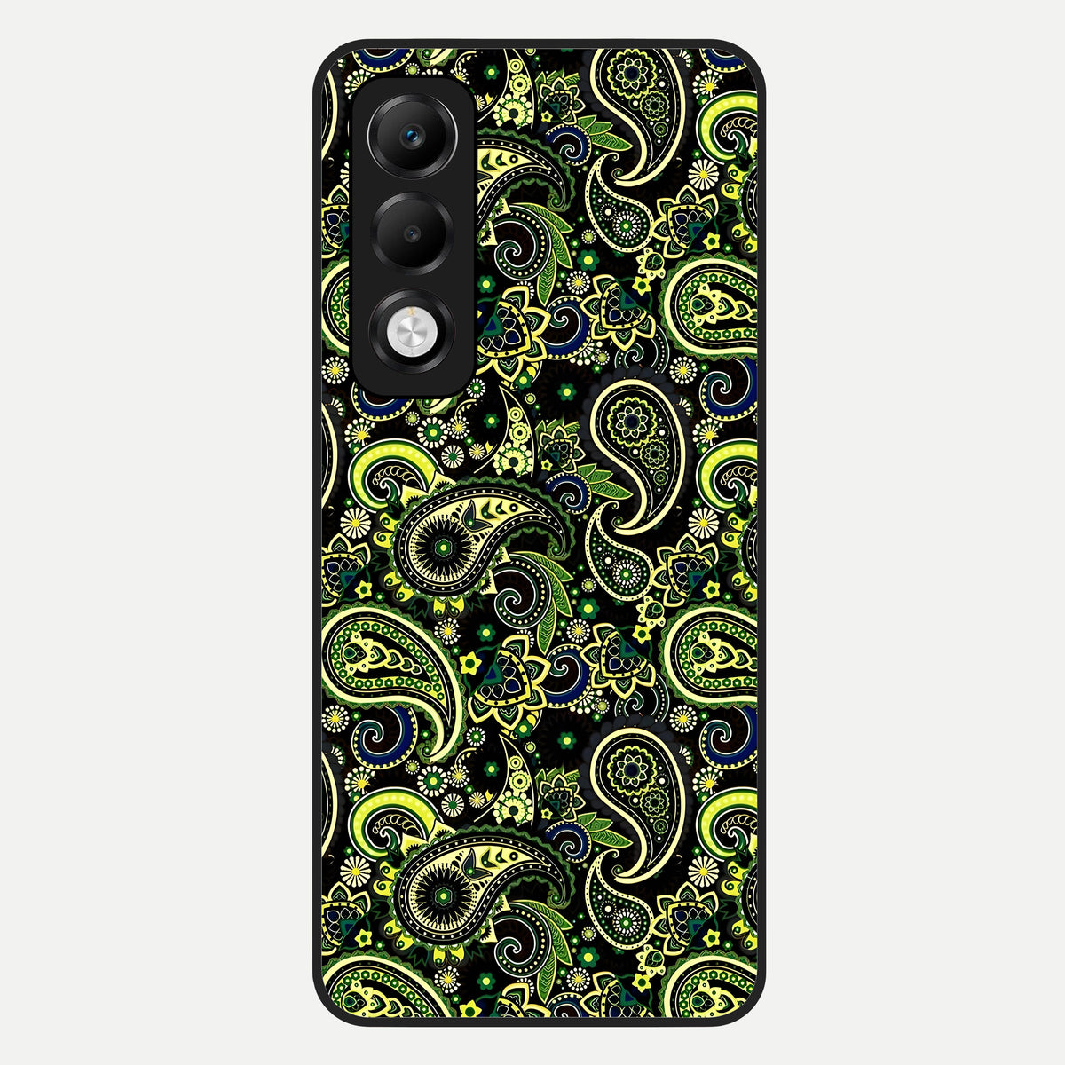  Green Lemon Glass Case For Oppo K13x 5G back cover – full design glossy printed glass finish