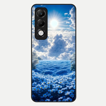  Heavenly Daisy Horizon Glass Case For Oppo K13x 5G back cover – full design glossy printed glass finish