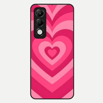 Layered Love Hearts Glass Case For Oppo K13x 5G back cover – full design glossy printed glass finish