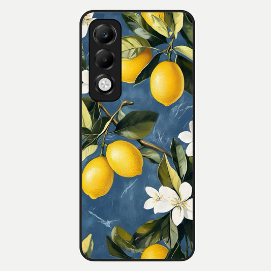  Lemon Dream Garden Glass Case For Oppo K13x 5G back cover – full design glossy printed glass finish