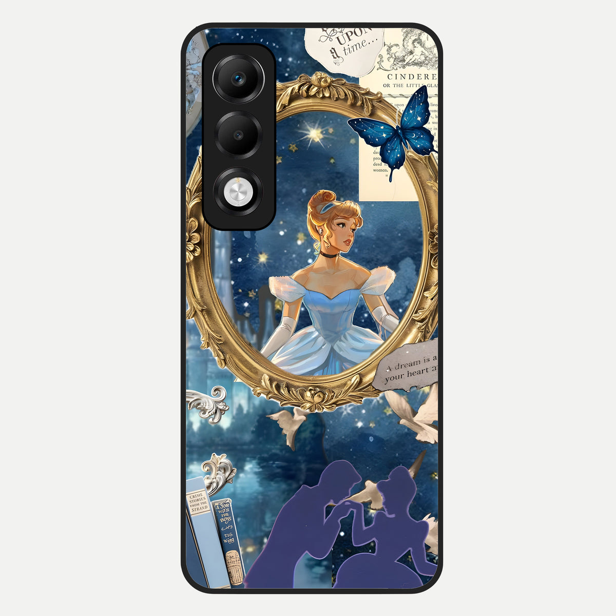  Midnight Queen Glass Case For Oppo K13x 5G back cover – full design glossy printed glass finish