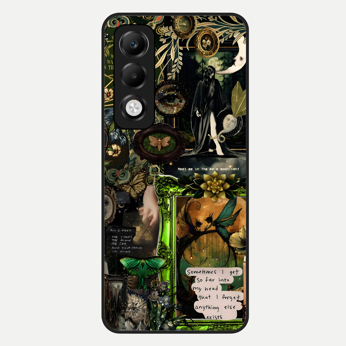  Mystic Woods Secret Glass Case For Oppo K13x 5G back cover – full design glossy printed glass finish