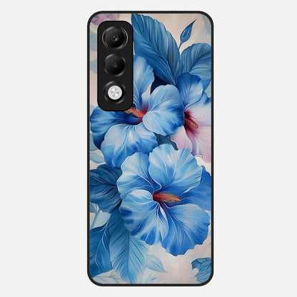  Ocean Hibiscus Grace Glass Case For Oppo K13x 5G back cover – full design glossy printed glass finish