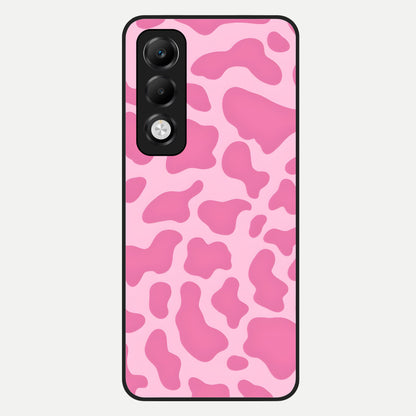  Pinkish Scenery Glass Case For Oppo K13x 5G back cover – full design glossy printed glass finish