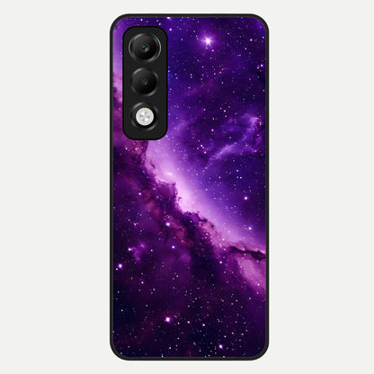  Purple Shade Sky Glass Case For Oppo K13x 5G back cover – full design glossy printed glass finish