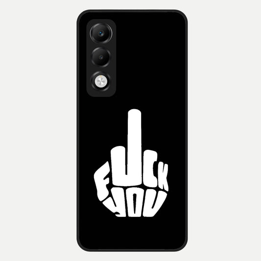  Rebel Mode On Glass Case For Oppo K13x 5G back cover – full design glossy printed glass finish