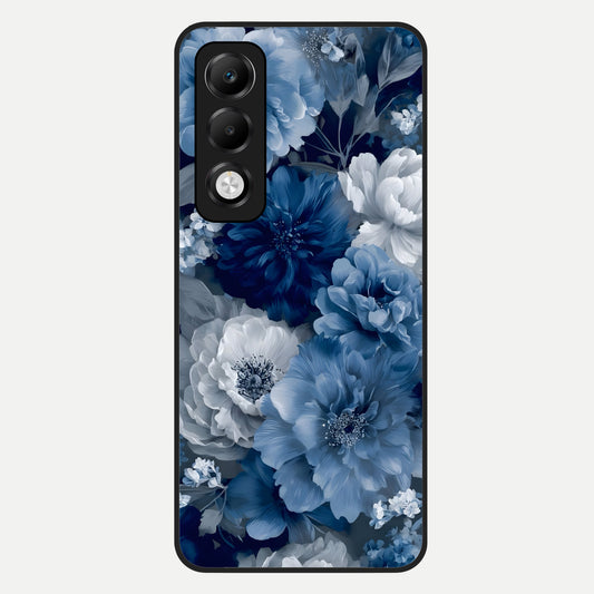  Royal Bloom Garden Glass Case For Oppo K13x 5G back cover – full design glossy printed glass finish
