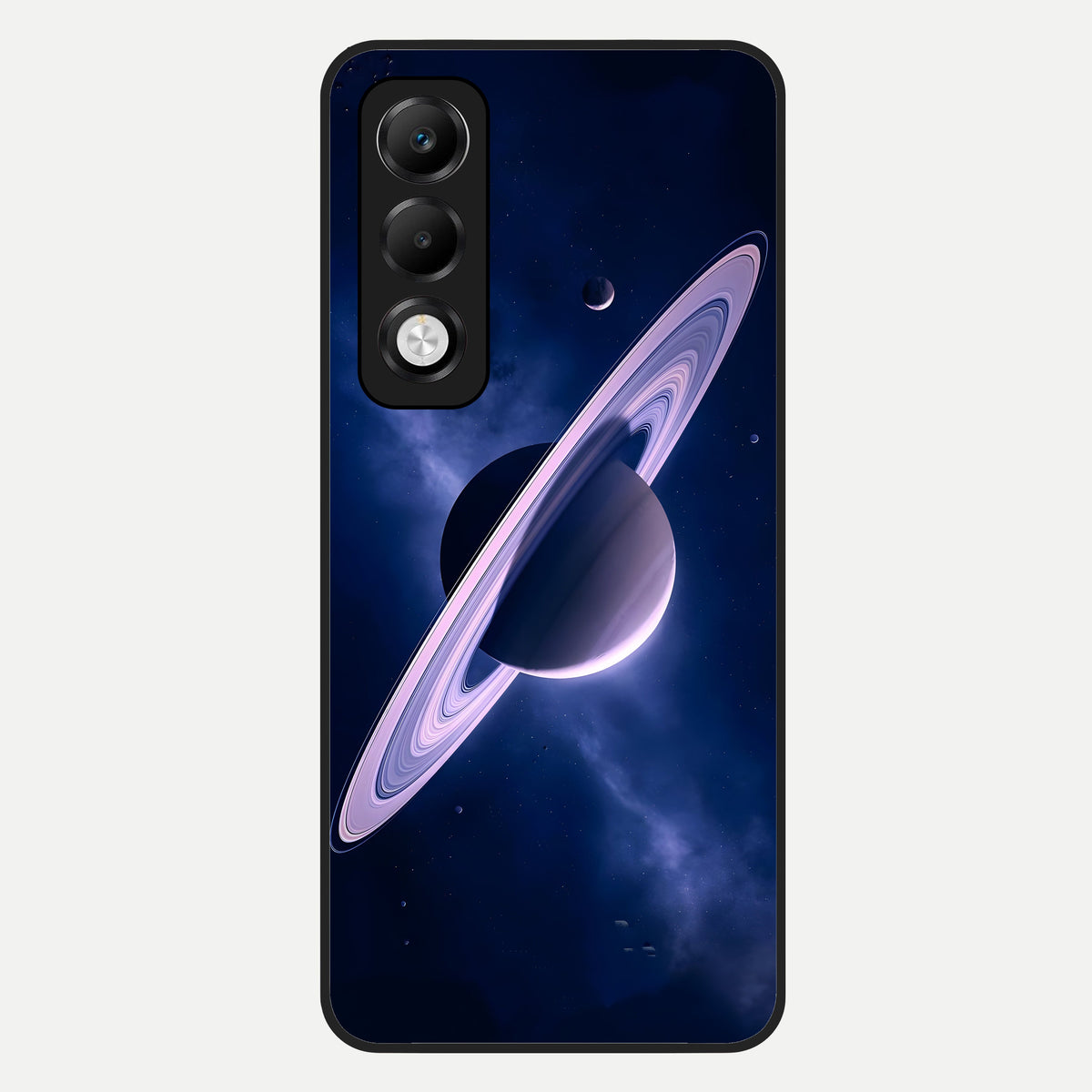  Saturn Ring Mystique Glass Case For Oppo K13x 5G back cover – full design glossy printed glass finish