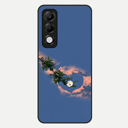  Sky Under Tree Glass Case For Oppo K13x 5G back cover – full design glossy printed glass finish
