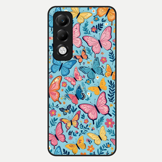  Spring Wing Garden Glass Case For Oppo K13x 5G back cover – full design glossy printed glass finish
