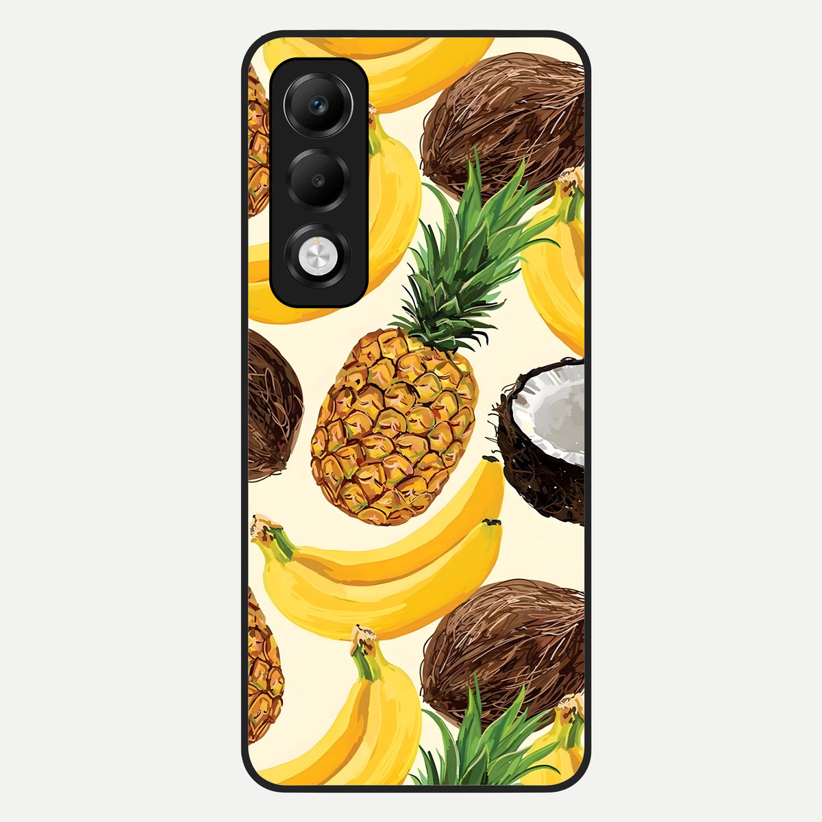  Tropical Fruit Mood Glass Case For Oppo K13x 5G back cover – full design glossy printed glass finish