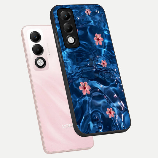  Bloom Thread Art phone case For Oppo K13x 5G showing premium glass back cover with detailed artwork